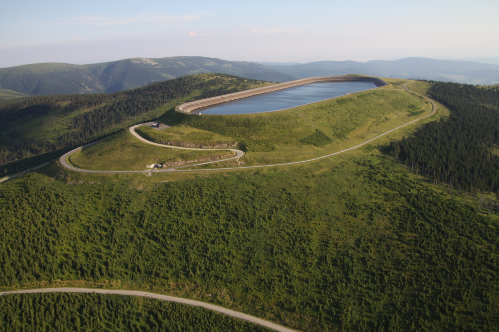 PŘEČERPAVACÍ VODNÍ ELEKTRÁRNA DLOUHÉ STRÁNĚ V JESENÍKÁCH